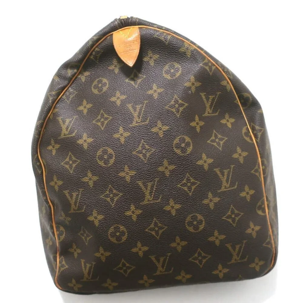 Louis Vuitton Keepall 55 Monogram Canvas Duffle Bag Brown W/ Tag, Lock, Key - Picture 5 of 16